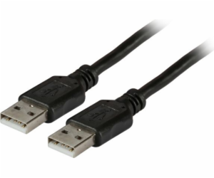 EFB USB kabel USB-A – USB-A 1,8 m černý (K5253SW.1.8)