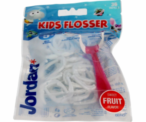 Jordan Jordan Kids Flosser Dentální nit pro děti 5+ 1 bal...