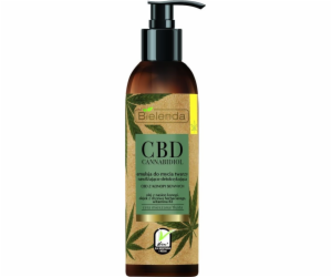 Bielenda CBD Cannabidiol čisticí emulze na obličej 150g