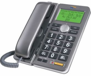 Pevný telefon Dartel LJ-240 šedý