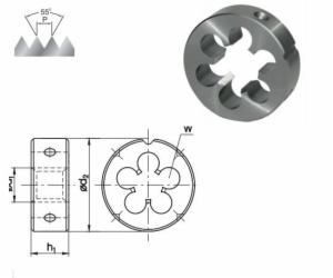 Fanar Inch matrice 3/8 (N1-121001-3129)