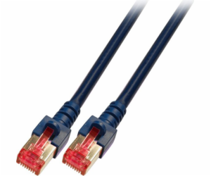 EFB Patchcord, 5m, S/FTP, Cat6, PIMF, černý (K5515.5)