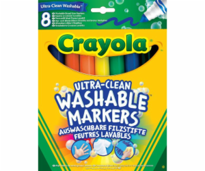 Crayola super smývatelné fixy 8 ks. (58-8328)