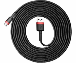 Baseus USB-A - microUSB USB kabel 3 m Černočervený (CAMKL...