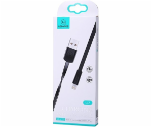 Usams USB-A – Lightning kabel 1,2 m černý (SJ199IP01)