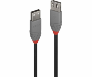 Lindy USB kabel USB-A – USB-A 0,5 m černý (36701)