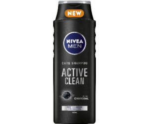 Nivea Šampon pro péči o vlasy ACTIVE CLEAN pro muže 400 ml