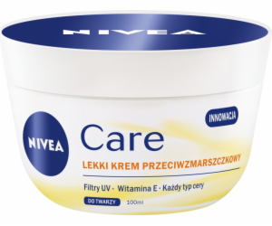 Nivea Care Lehký krém proti vráskám 100 ml