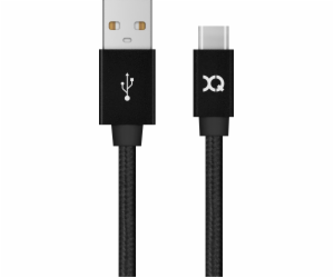 Xqisit USB-A – USB-C kabel USB 1,8 m černý (112200)