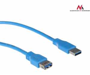 Maclean USB-A – USB-A kabel USB 3 m Modrý (MCTV-585)