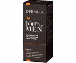 Dermika 100% for Men Oční krém proti vráskám 15ml