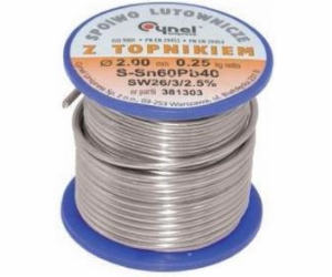 Ergom Pájecí drát 2mm 20g DW 2.00/TLR plechovka (E05ML-01...