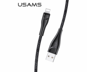 Usams USB-A – Lightning kabel 2 m černý (63789-uniw)