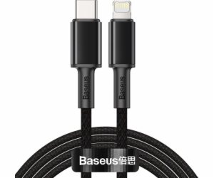 Baseus USB-C - Lightning USB kabel 2 m černý (CATLGD-A01)