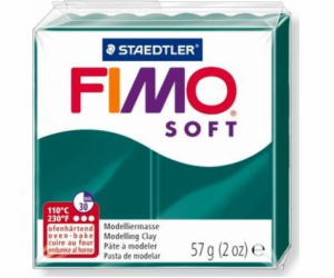 Fimo termosetová plastová hlína Soft smaragd 57g