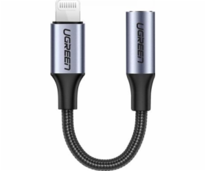 Ugreen US211 Lightning USB adaptér – Jack 3,5 mm černý (3...