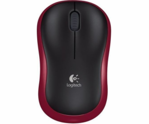 Logitech M185 Mouse Red (910-002240)