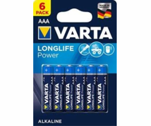 Varta Baterie LongLife Power AAA / R03 6 ks.