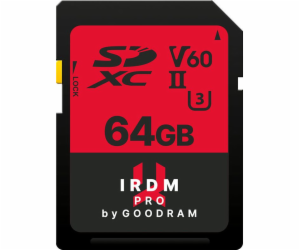 Karta GoodRam IRDM Pro SDXC 64 GB UHS-II/U3 V60 (IRP-S6B0...