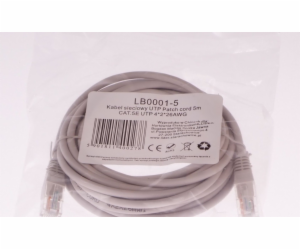 Libox 5m CAT.5E UTP 4x2x26 AWG