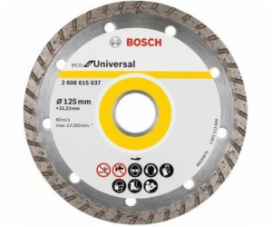 Diamantový kotouč Bosch 125 mm TURBO ECO (B2608615037)