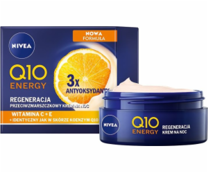 Nivea Q10 Energy noční krém proti vráskám 50 ml