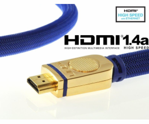 Lindy HDMI - HDMI kabel 3m modrý (37422)