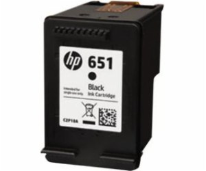 Černý inkoust HP 651 (C2P10AE)