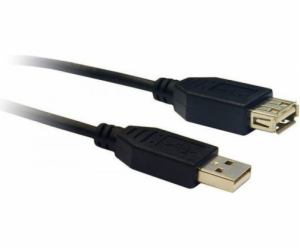 Libox USB-A - USB-A USB kabel 1,8 m černý (LB0015)