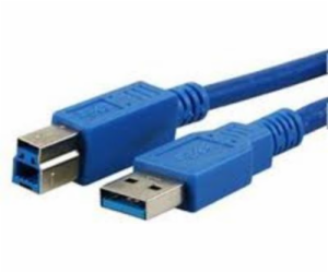 MediaRange USB-A – USB-B kabel USB 1,8 m modrý (MRCS144)