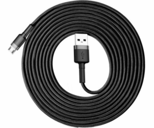 Baseus USB-A - microUSB USB kabel 3 m Černošedý (69531562...