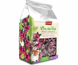 Vitapol Vita Herbal pro hlodavce a králíky, květ ibišku, 70g