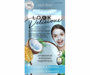 Eveline Look Delicious Bio Mask s přírodním peelingem - C...