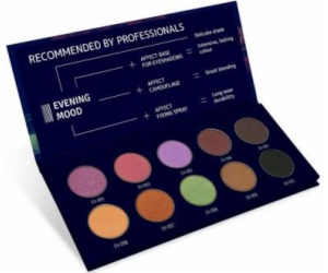 Affect Evening Mood Pressed Eyeshadows Palette 10x2-2,5g