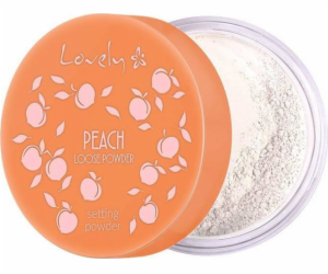 Lovely Lovely Peach Loose Powder, transparentní pudr na o...