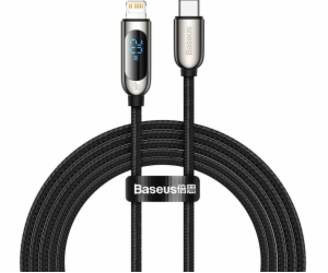 Baseus USB-C – Lightning USB kabel 2 m černý (BSU2887BLK)