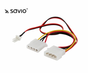 Savio Molex - Molex, 0,18 m, vícebarevný (SAVIO AK-15)