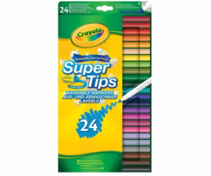 Smazatelné fixy Crayola 24 barev (268854)