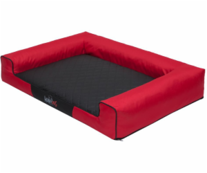 Hobbydog Bed Victoria - Red s černou XL matrací