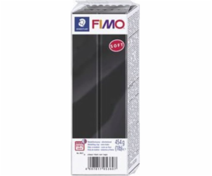 Fimo termosetová plastová hlína Soft černá 454g