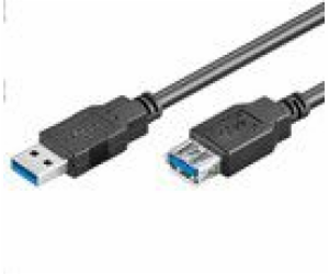 USB MicroConnect USB-A – USB-A kabel 5 m černý (USB3.0AAF5B)