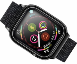 Usams Apple Watch 4 40mm řemínek a pouzdro. černá/černá Z...