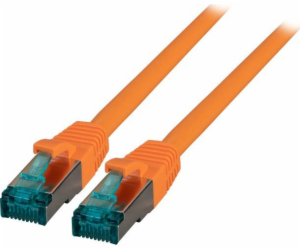 EFB EFB RJ45 Patchkabel S/FTP, Cat.6A, LSZH, 1,5m, oranž.