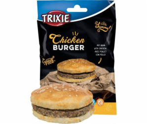 Trixie Chicken Burger, pamlsek pro psy, 9 cm, 140 g, kuře...