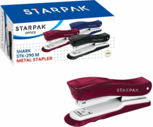 Starpak sešívačka METAL STAPLER vínová STARPAK 450866