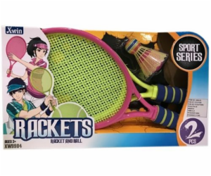 Mega Creative Rackets + Shuttlecock (9904B)