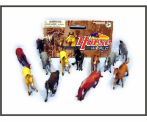 Minifigurka Hipo Horses, 12 kusů (HSH020)