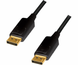 LogiLink DisplayPort – kabel DisplayPort 5m černý (CD0103)