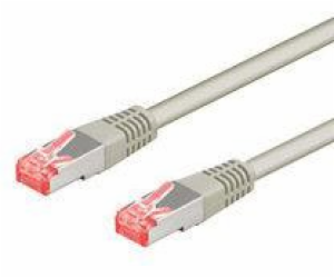 Goobay Patchcord S/FTP, Cat6, LSOH, 1,5 m, šedý (95579)