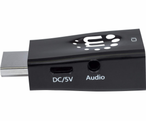 AV adaptér Manhattan HDMI - D-Sub (VGA) + Jack 3,5 mm čer...